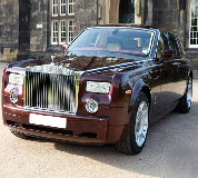 Rolls Royce Phantom - Royal Burgundy Hire in UK
